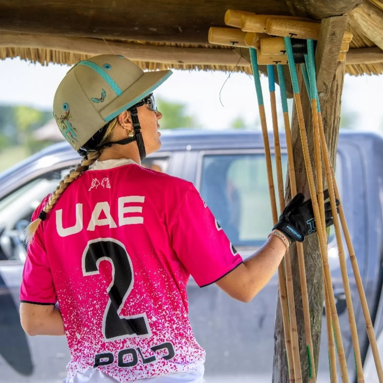 Krono Polo Gloves Blue Logo Edition Krono Polo Gloves Blue Logo Edition