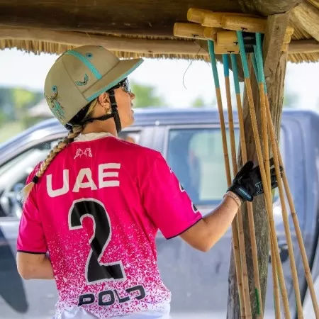 Krono Polo Gloves Blue Logo Edition