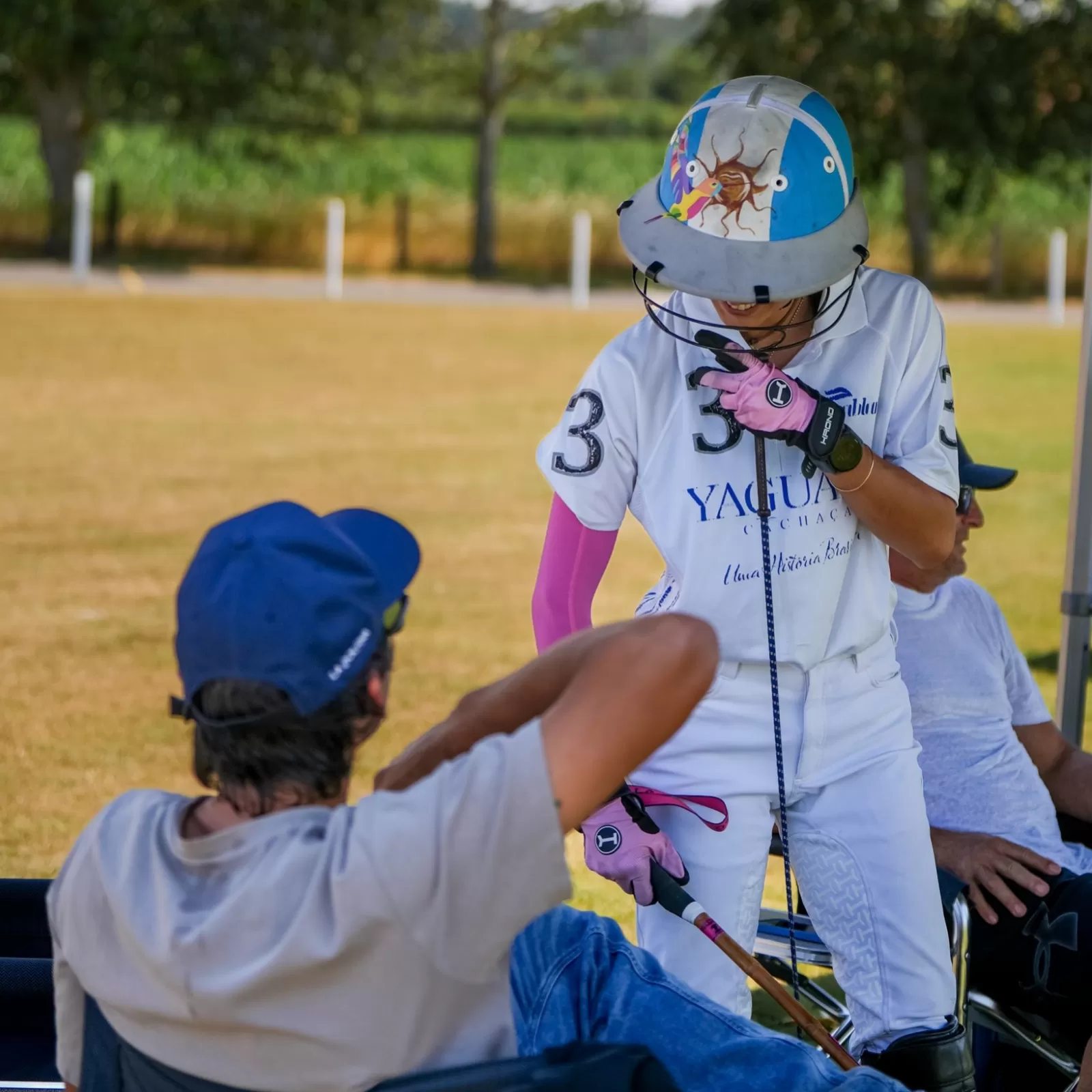High Goal Polo Gloves Pink Edition High Goal Polo Gloves Pink Edition