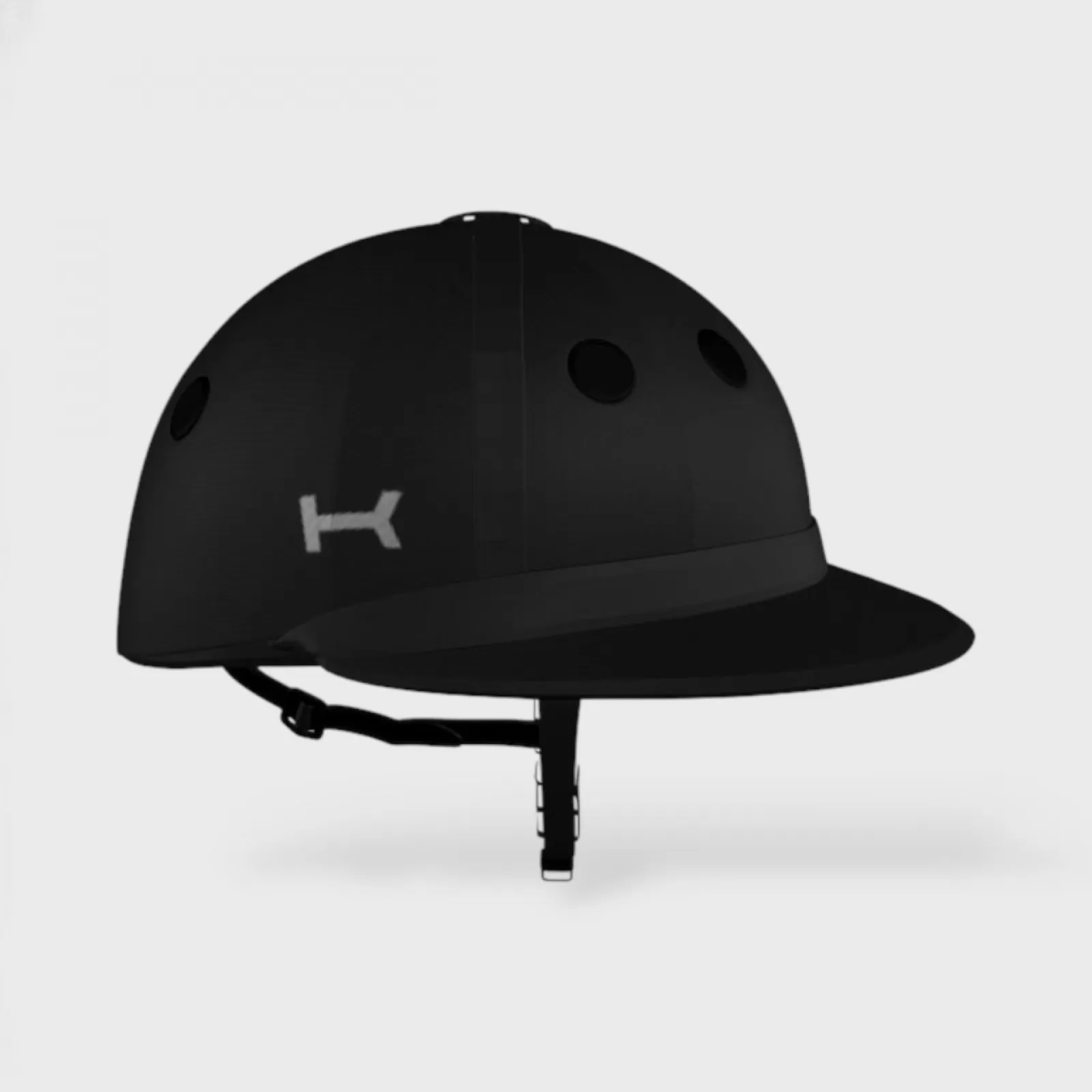 Black Argentine Polo Helmet Black Argentine Polo Helmet