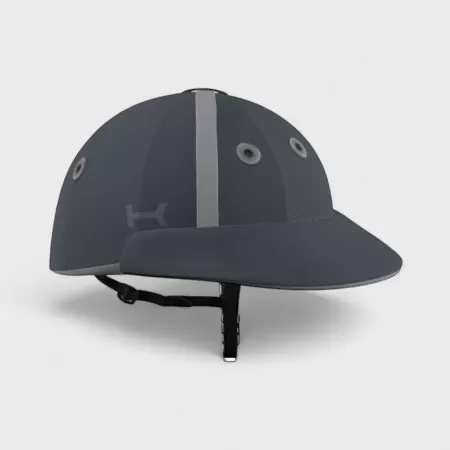 Dark Grey Polo Helmet
