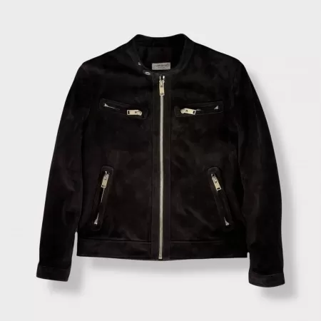 Suede Blouson Jacket Suede Blouson Jacket