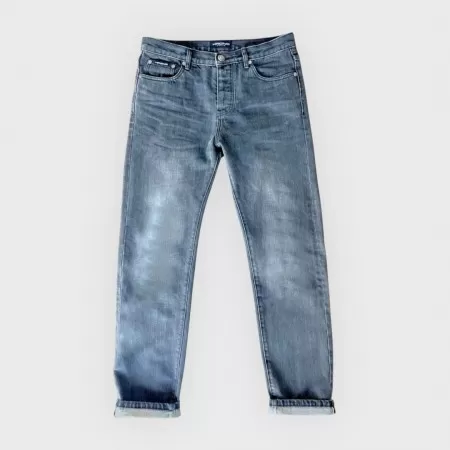 Straight Grey Selvedge Jeans Straight Grey Selvedge Jeans