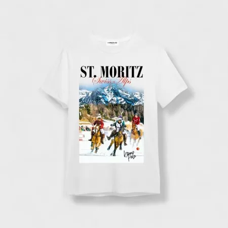 St Moritz Snow Polo T-Shirt St Moritz Snow Polo T-Shirt