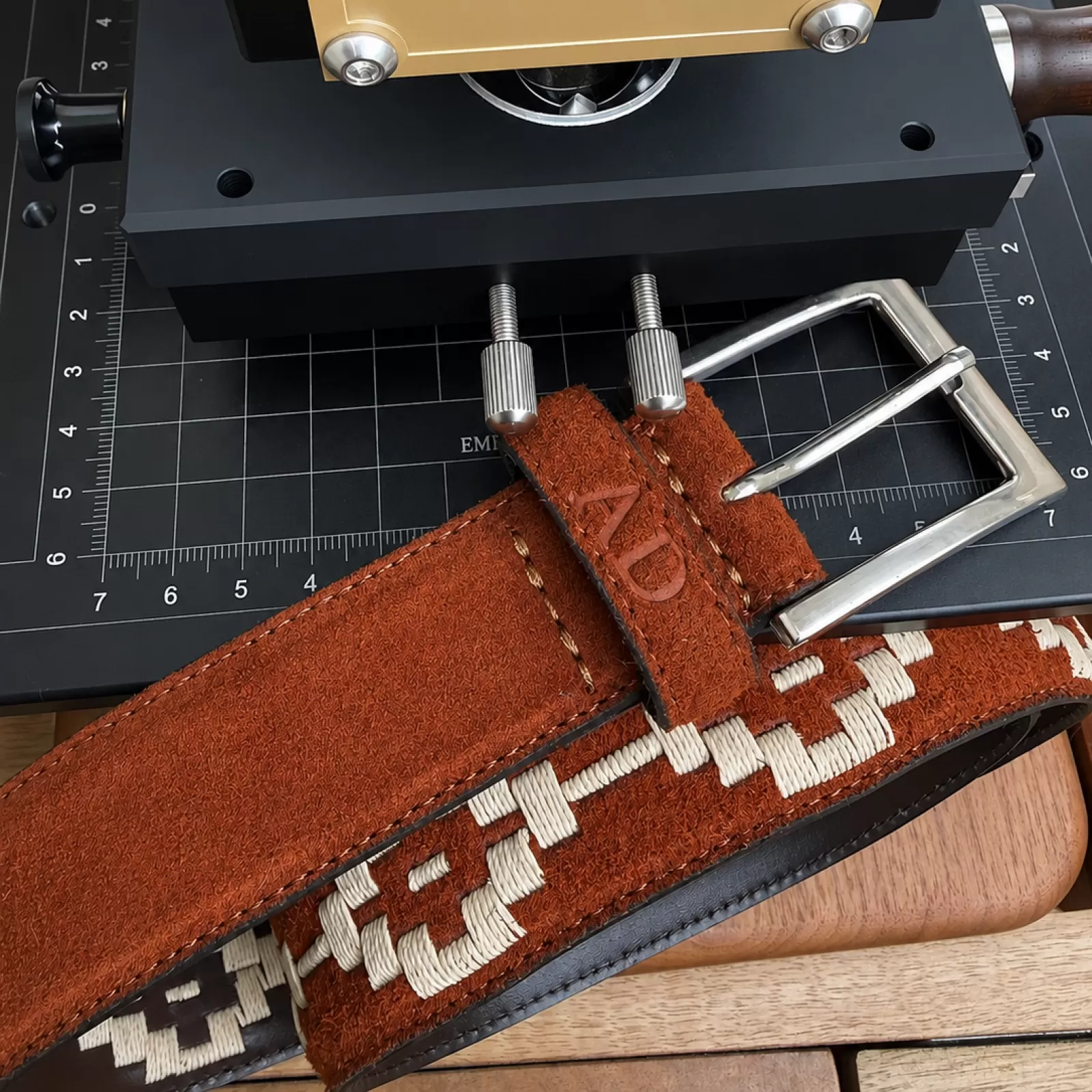 The Polo Belt "Suede Gaucho" The Polo Belt "Suede Gaucho"