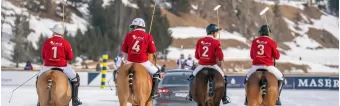 WHAT YOU SHOULD KNOW ABOUT SNOW POLO IN ST. MORITZ WHAT YOU SHOULD KNOW ABOUT SNOW POLO IN ST. MORITZ
