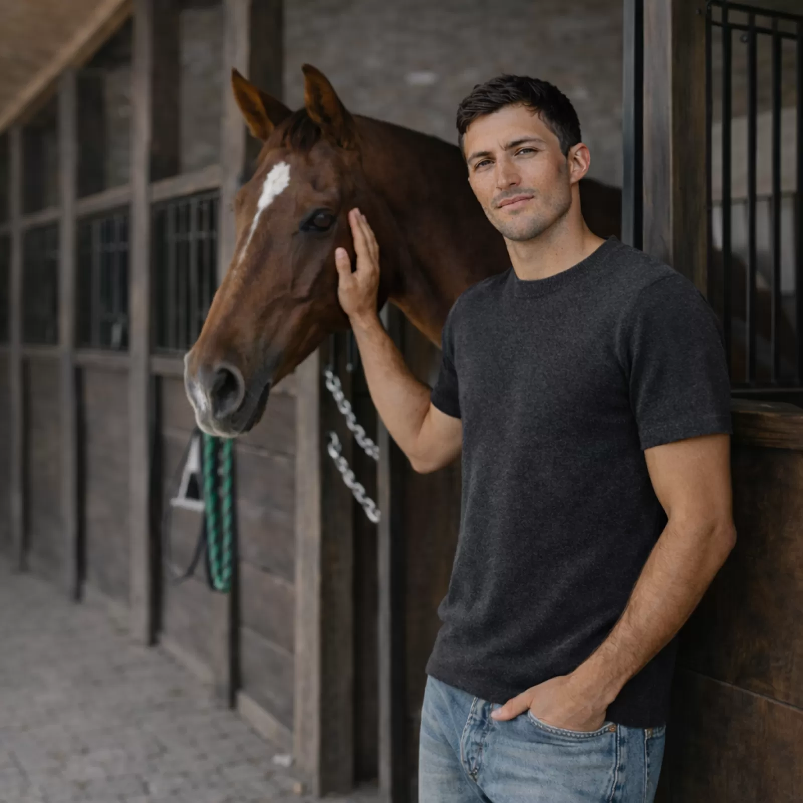 Cashmere T-Shirt Grey Cashmere T-Shirt Grey