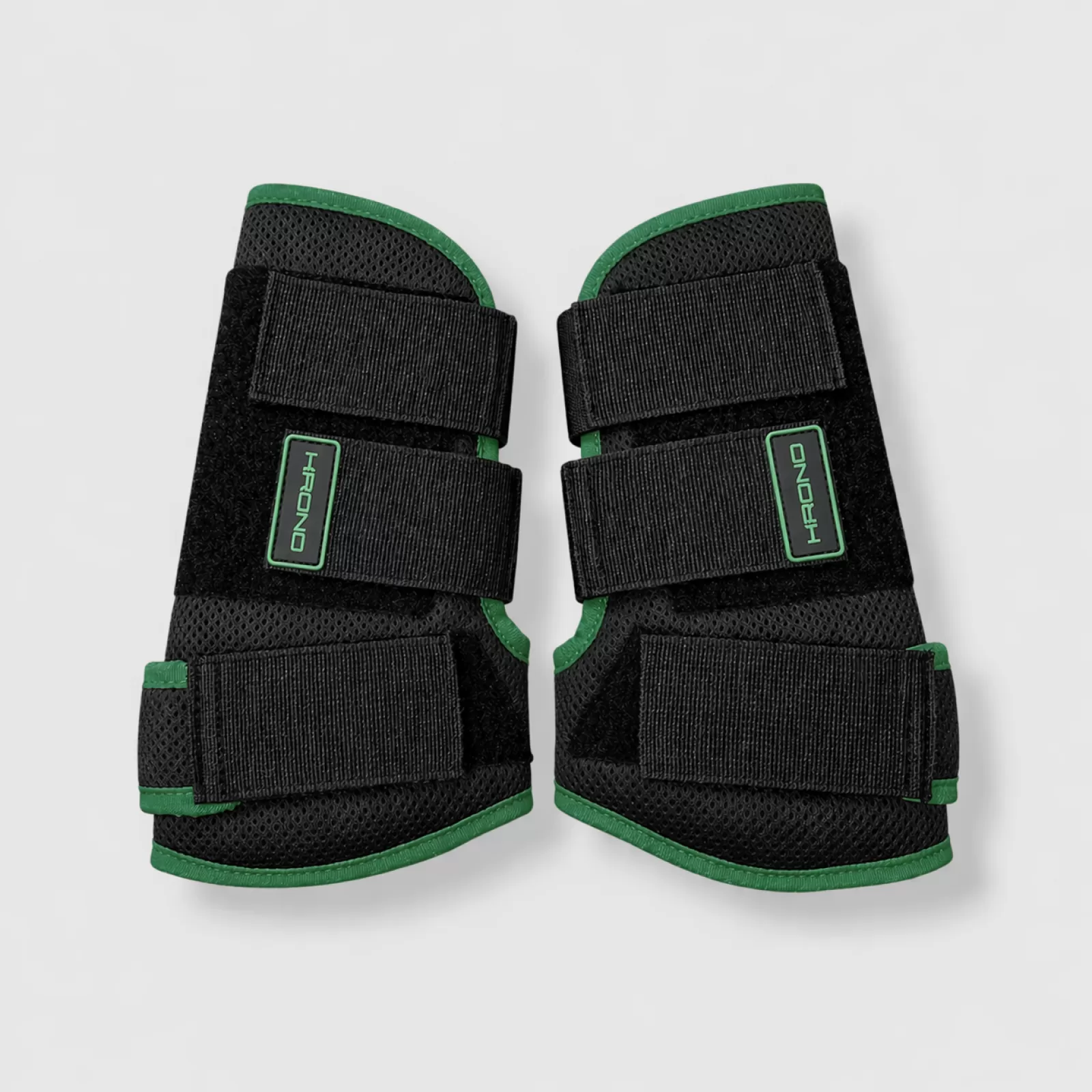 Krono Horse Boots Front Green
