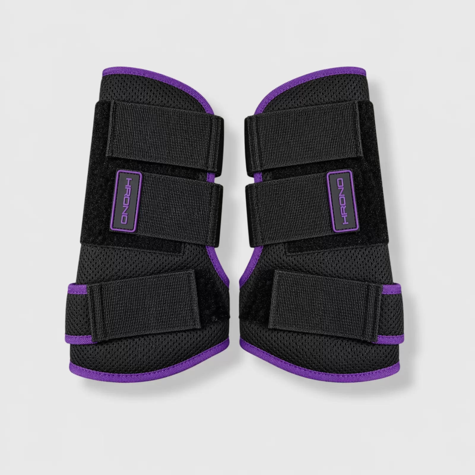 Krono Horse Boots Front Purple