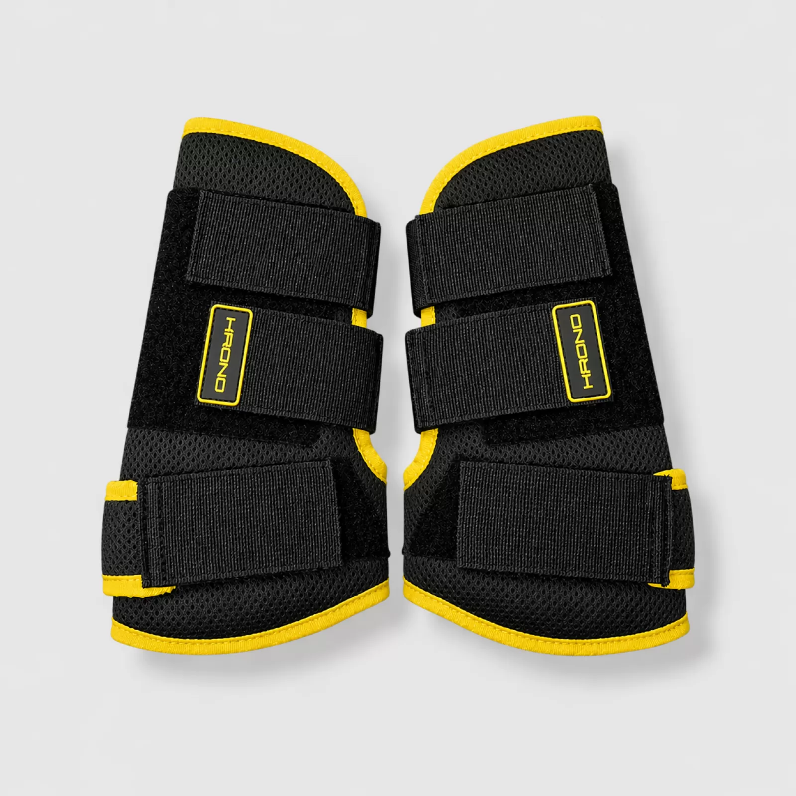 Krono Horse Boots Front Yellow