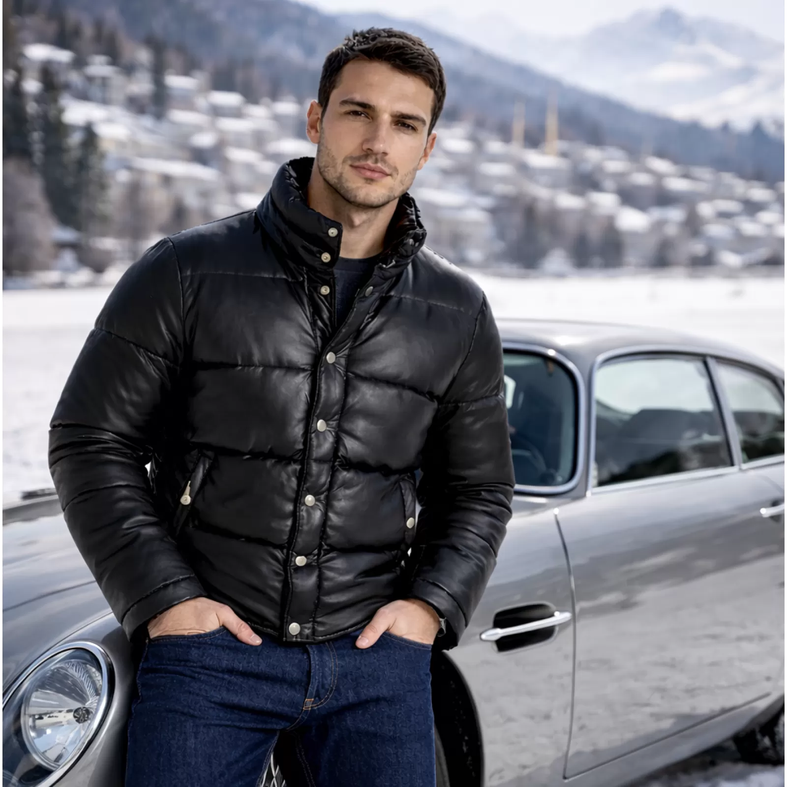 Quilted Leather Jacket Quilted Leather Jacket