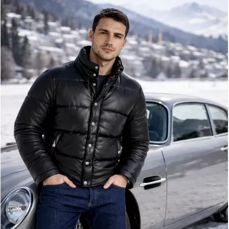 Quilted Leather Jacket