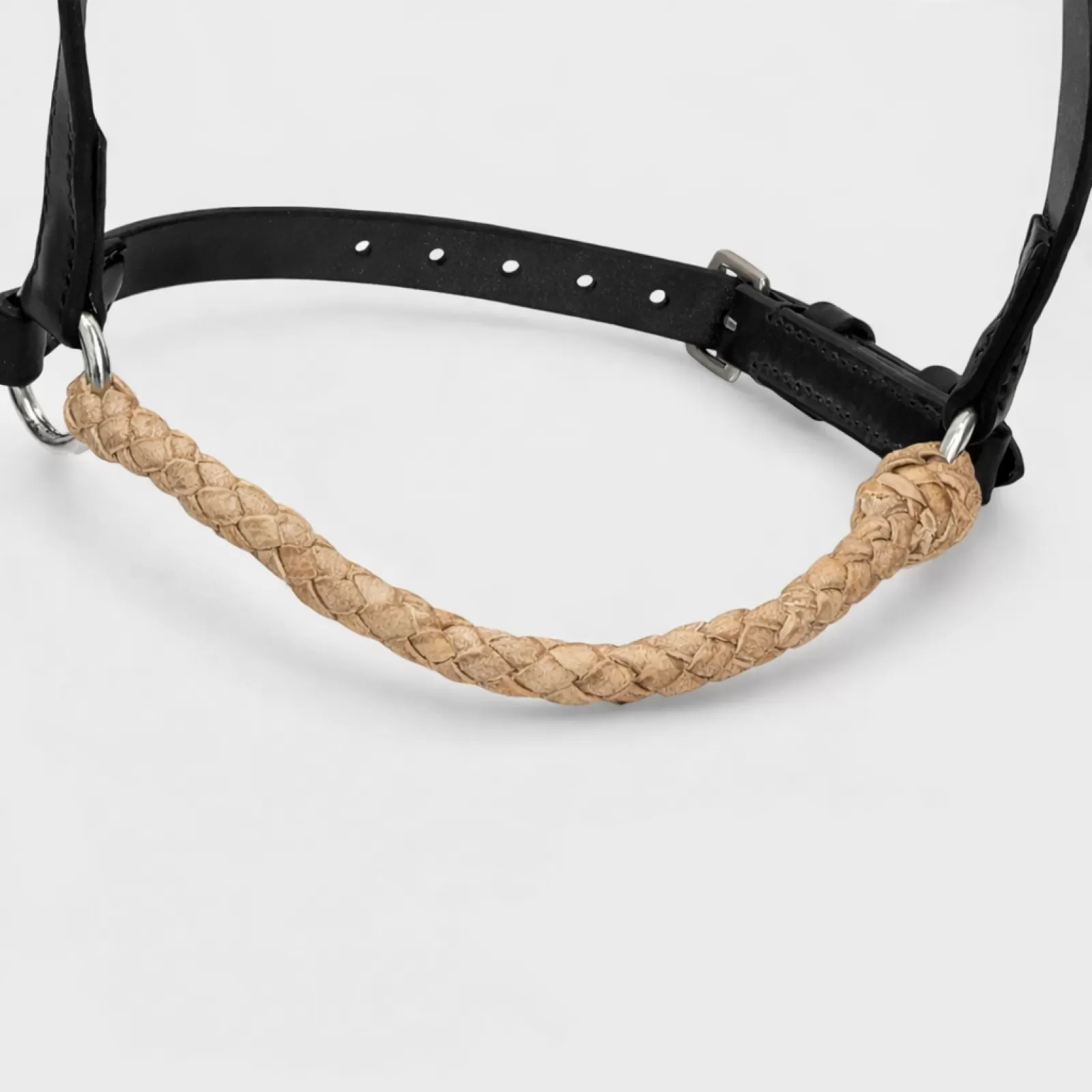 Rawhide Braided Dropped Noseband Rawhide Braided Dropped Noseband