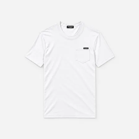 Pocket Cotton T-Shirt White