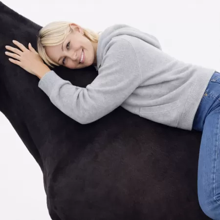 Cashmere Chukka Hoodie Light Grey