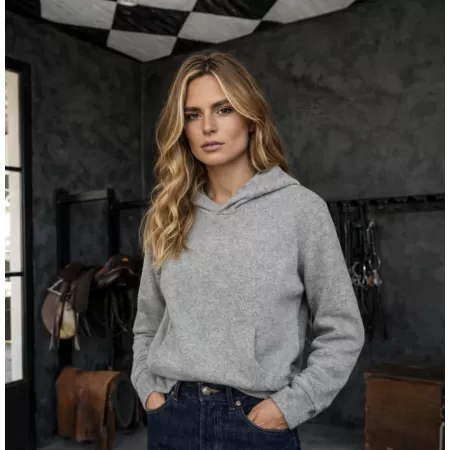 Cashmere Chukka Hoodie Light Grey Cashmere Chukka Hoodie Light Grey