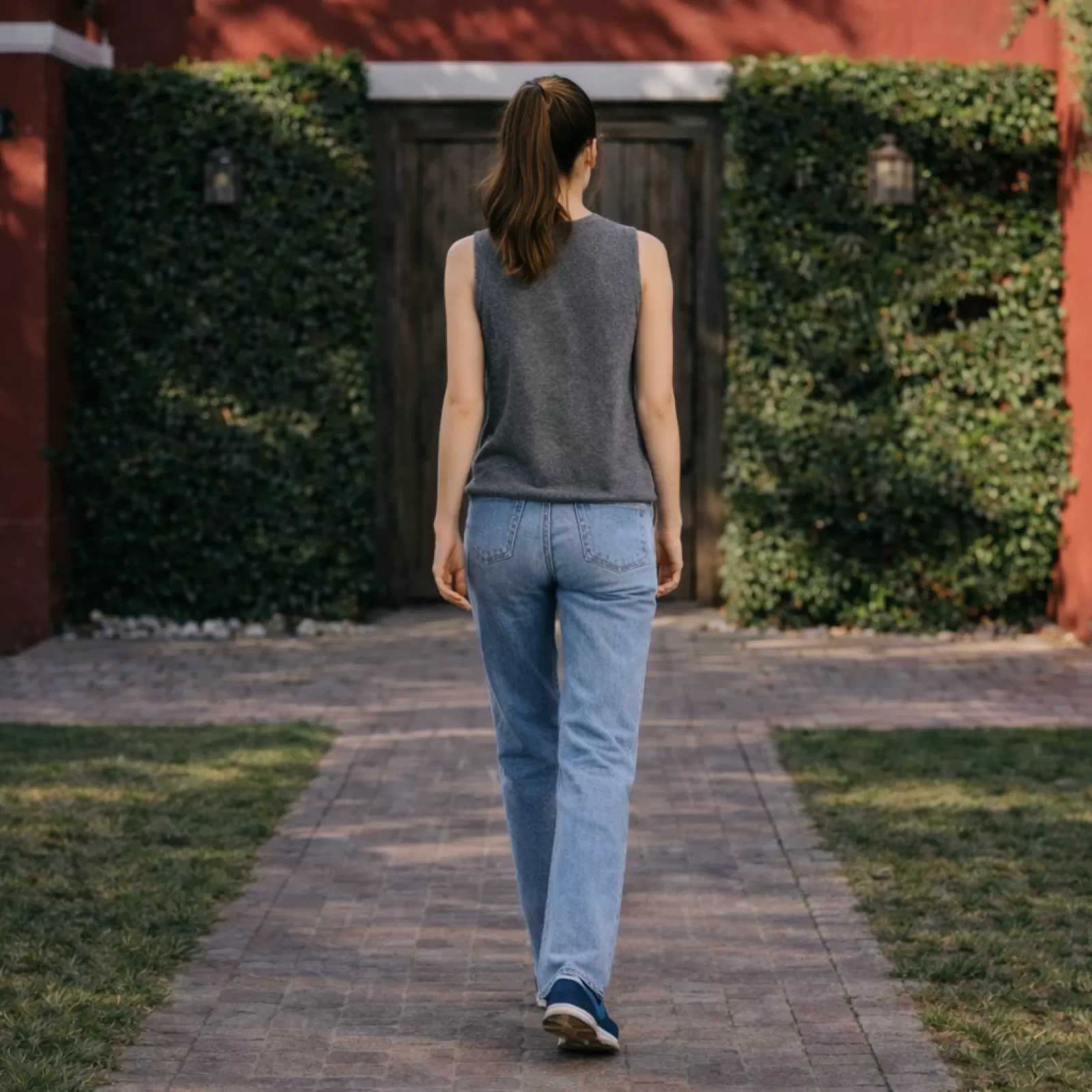 Cashmere Tank Top Grey Cashmere Tank Top Grey